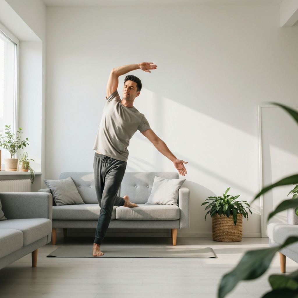 Men's lifestyle and daily routine